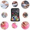 Sewing Kit, Zipper Portable Mini Sewing Kits for Adults,Traveler, Beginner, Emergency,Family Repair,Sewing Supplies with 12 Color Thread,Scissors,Needles,Tape Measure and Other Accessories